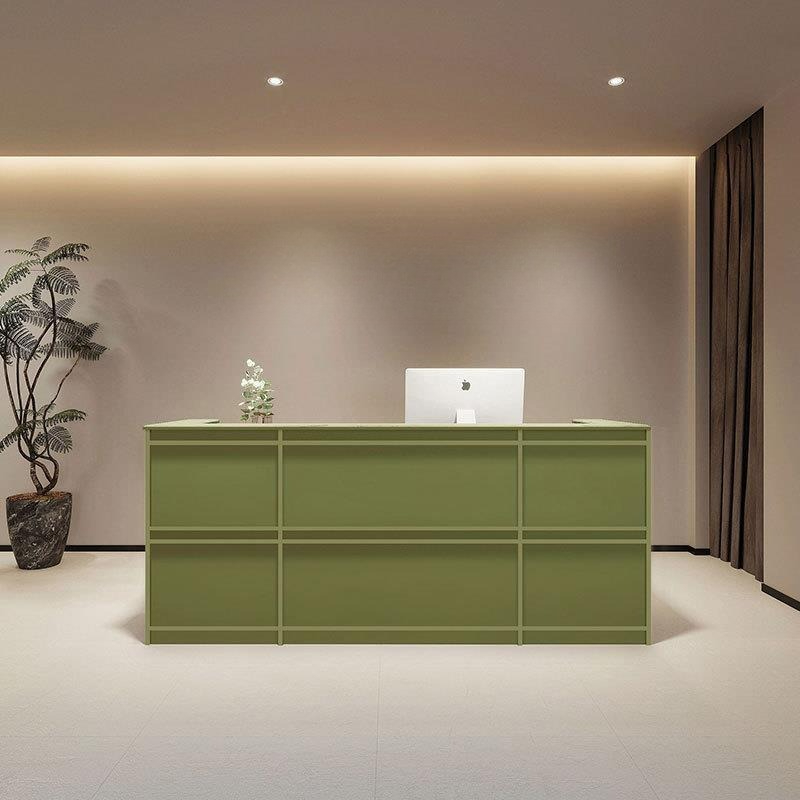 Health Wellness Center - Empfangstheken im mittelalterlichen Stil für Geschäfte,