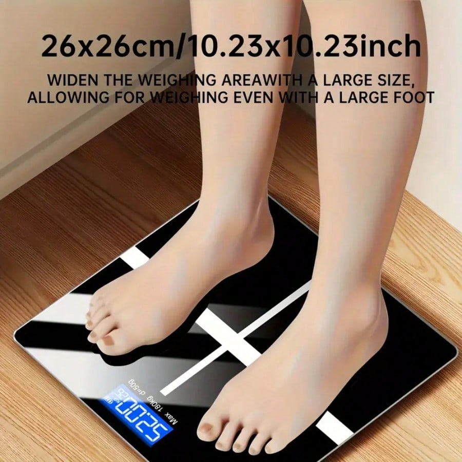 Digital Body Weight Scale - Hochpräzise digitale Badezimmerwaage - 180 kg