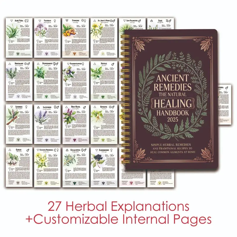Health & Wellness Lions - Natural Remedies Handbuch mit antiken Heilen