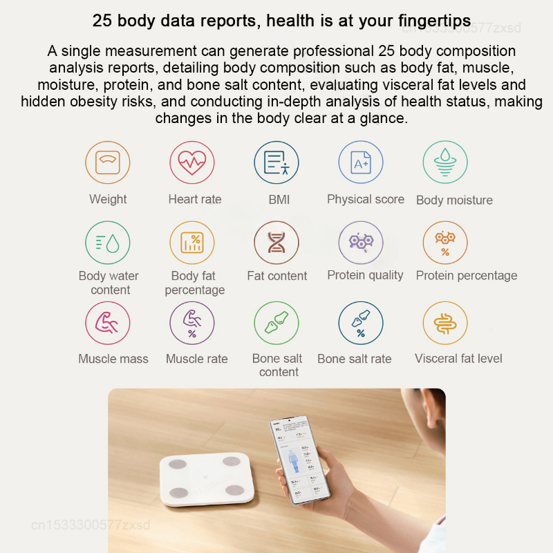 Mijia Körperfettwaage S400 Blu – Digital Body Weight Scale Bewertung und Preis