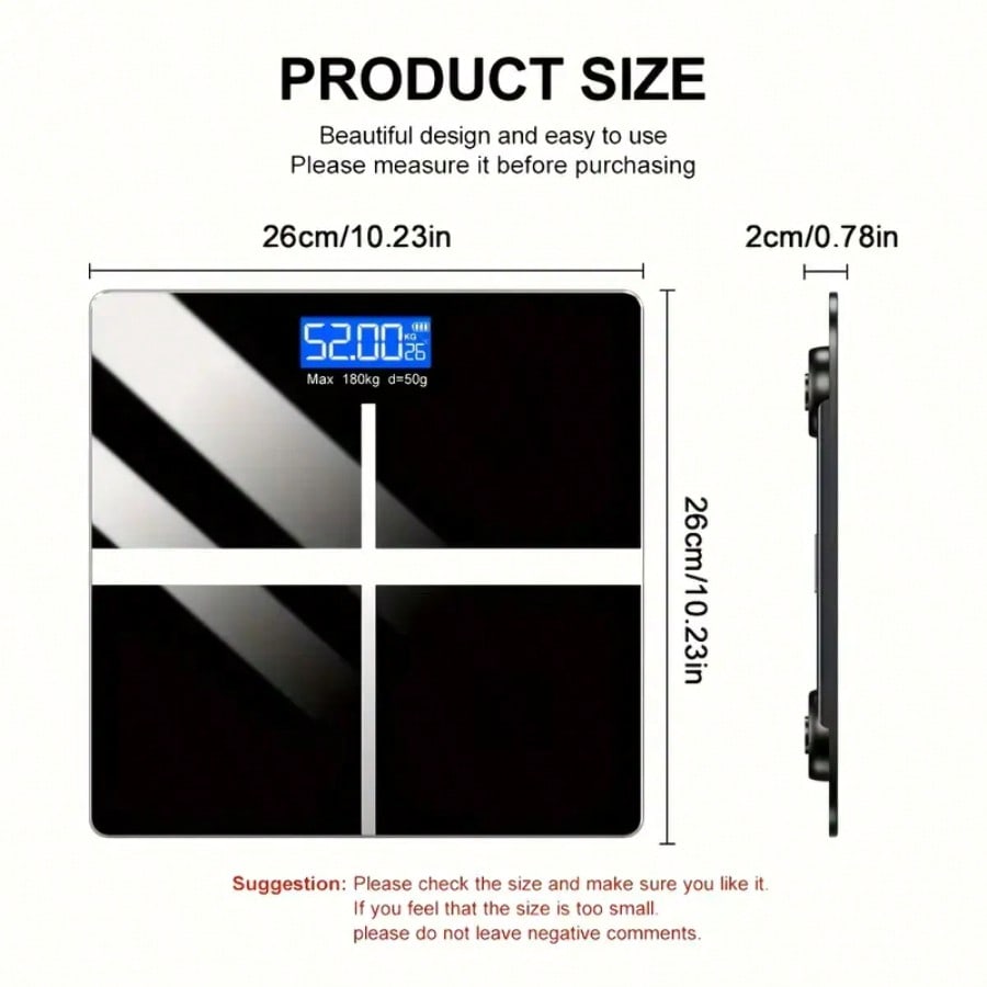 Hochpräzise digitale Badezimme – Digital Body Weight Scale Bewertung und Preis